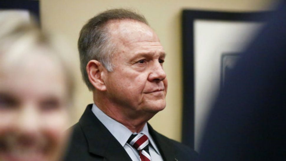Former Alabama Chief Justice and U.S. Senate candidate Roy Moore. (AP Photo/Brynn Anderson)