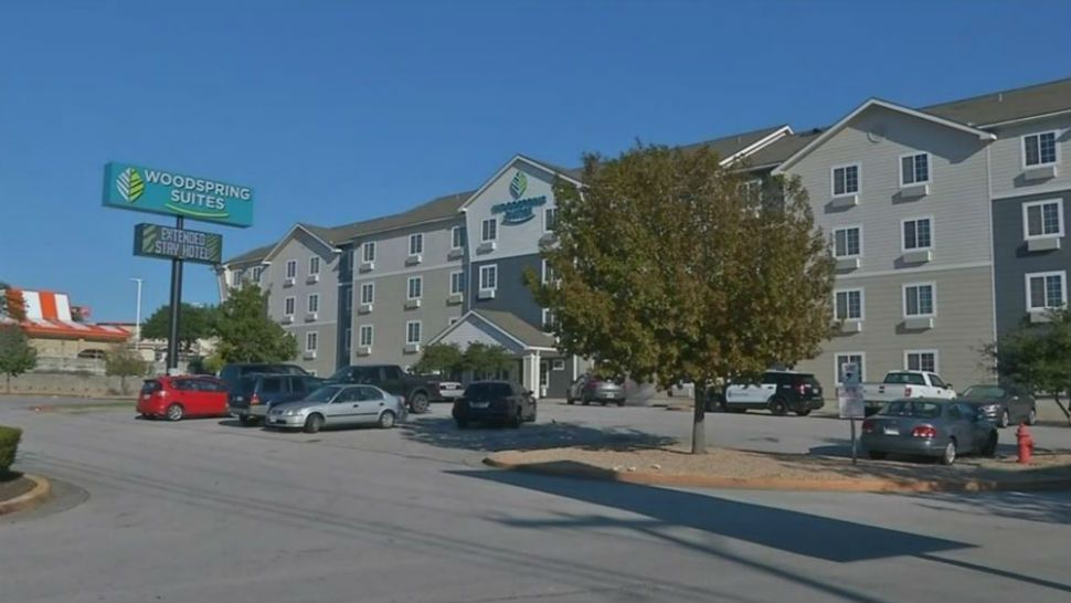 Photo of the Woodspring Suites. (Spectrum News/File)