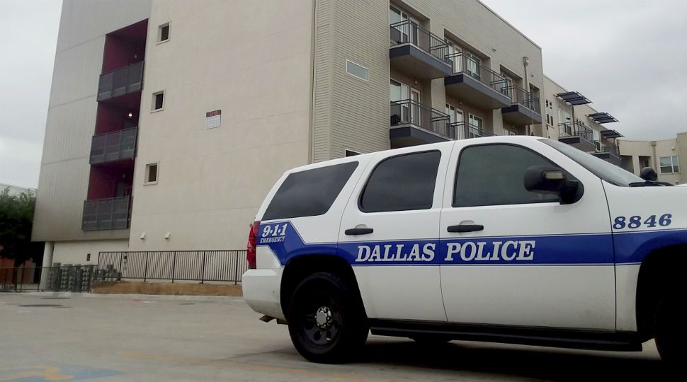 Dallas police vehicle. (Spectrum News 1)