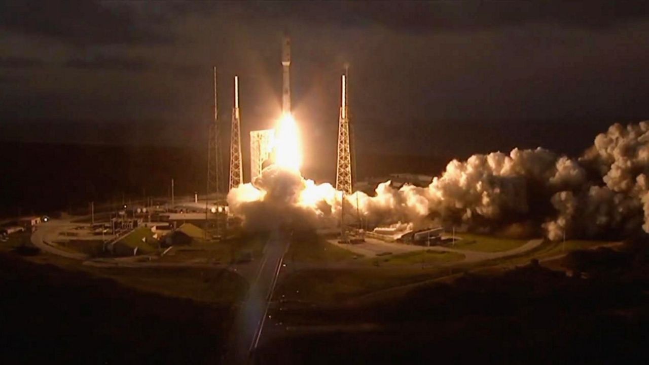 The Atlas V launch, which had to be delayed multiple times, successfully lifted off Friday. (United Launch Alliance)
