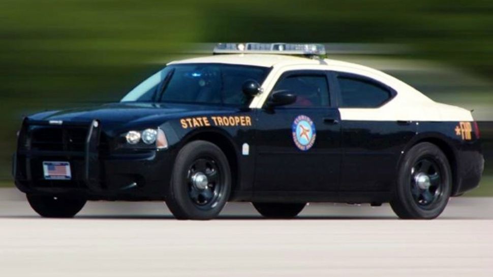 Florida Highway Patrol trooper patrol vehicle