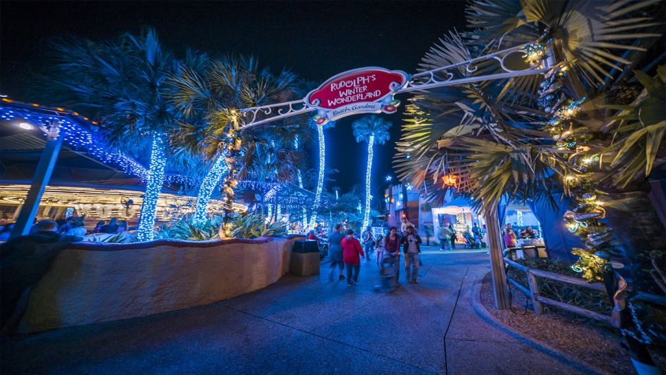 The holiday season kicks off Saturday, November 17, at Busch Gardens Tampa Bay's Christmas Town. (Busch Gardens)