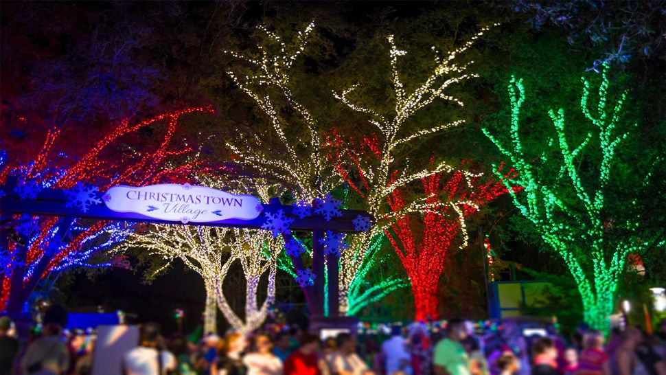The holiday season kicks off Saturday, November 17, at Busch Gardens Tampa Bay's Christmas Town. (Busch Gardens)