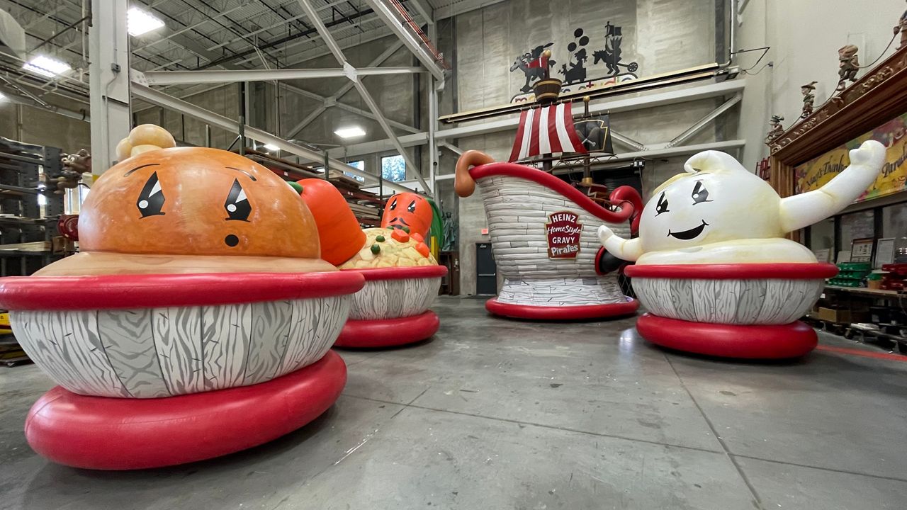 Macy’s unveils 6 new floats for Thanksgiving Day Parade