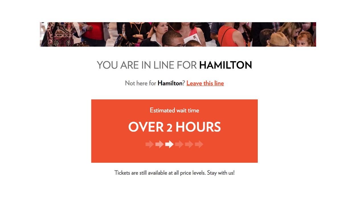 Demand for Hamilton Tickets in Orlando Crashes Website