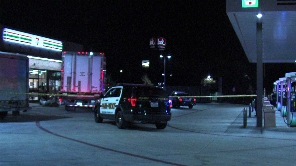 According to police, a man in his 30s was found wounded early Thursday morning at a 7-Eleven store near Loop 410 and Vance Jackson.