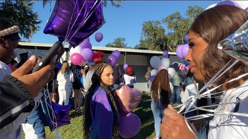 A community mourns the loss of girl in tragic accident