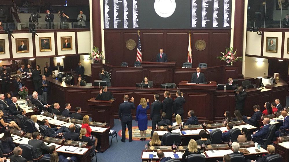 A swearing-in ceremony at the Florida House. (File photo)