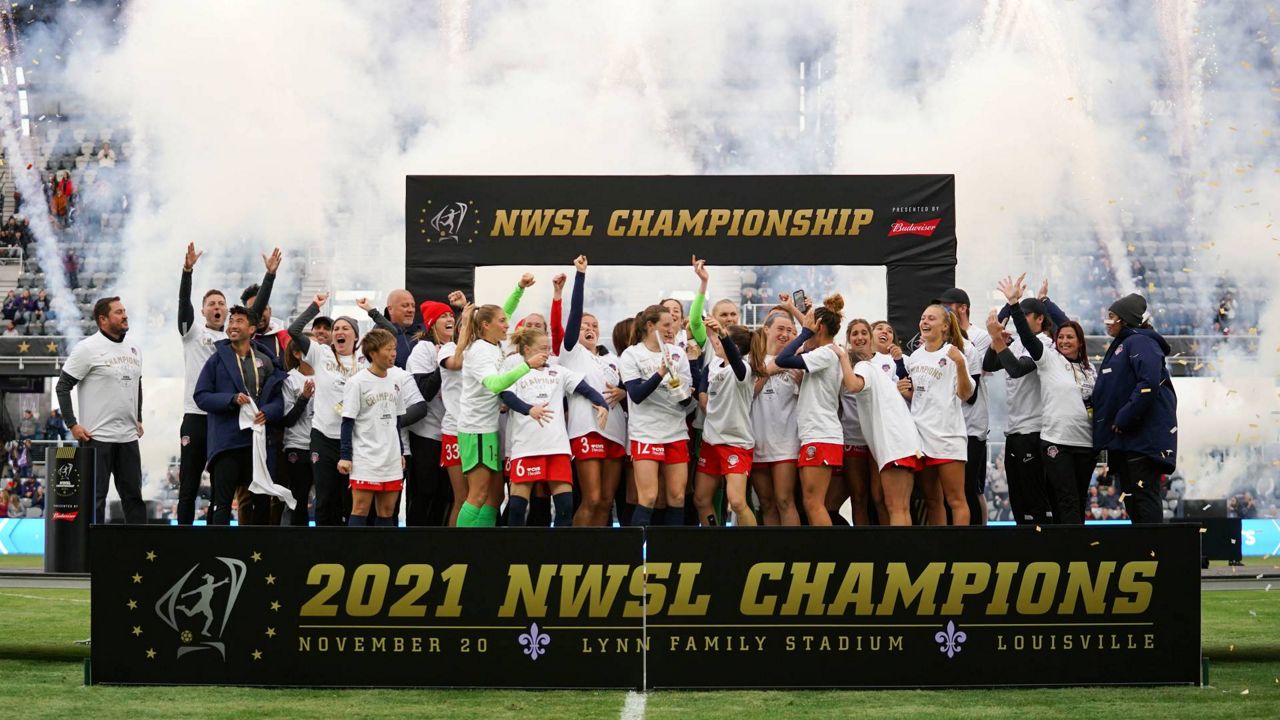 2021 NWSL Nike Challenge Cup Champions Tee