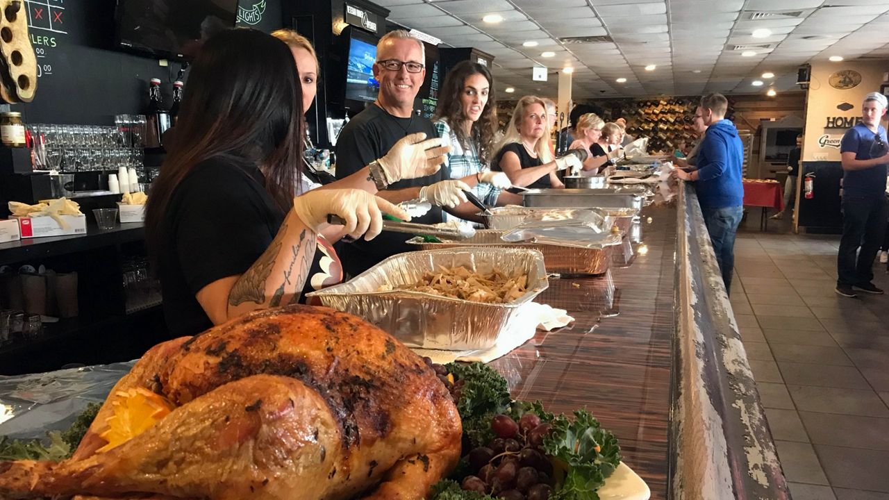 Jeff and Cathy Douglas decided to open their doors to anyone and everyone who wanted to join their family for Thanksgiving dinner. (Angie Angers/Spectrum Bay News 9)