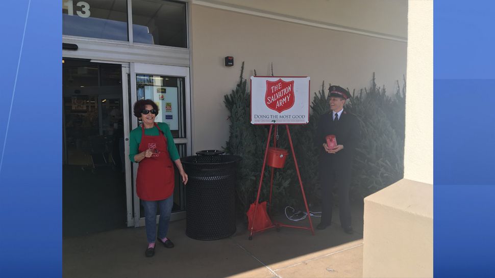 As people began their holiday shopping this weekend, the Salvation Army’s Red Kettle campaign started. But in Hillsborough County, there’s a shortage of volunteers. (Jorja Roman/Spectrum Bay News 9)