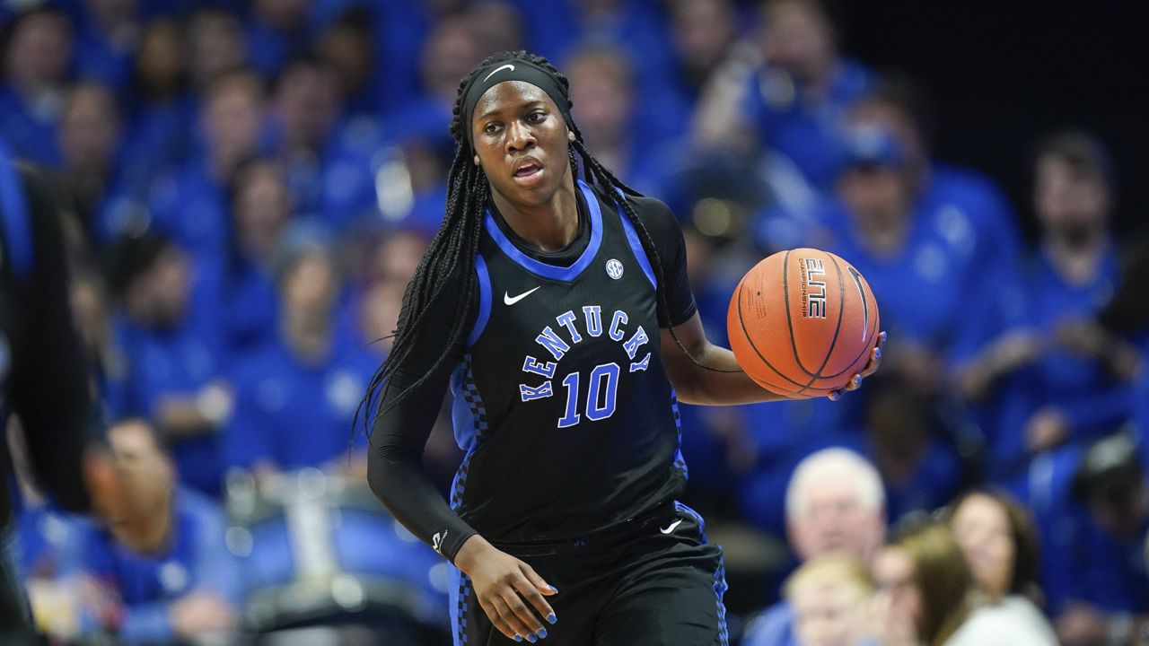 The Associated Press announced on Wednesday that Rhyne Howard was named a first-team AP All-American for the third time in her career. (File Photo)