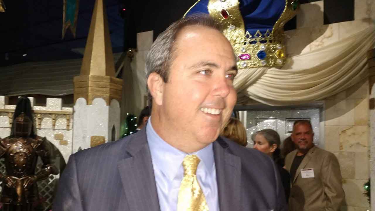 Joe Gruters, Chairman of the Republican Party of Florida, at the Event Factory in Tampa, Saturday, Nov. 23, 2019. (Mitch Perry/Spectrum Bay News 9)