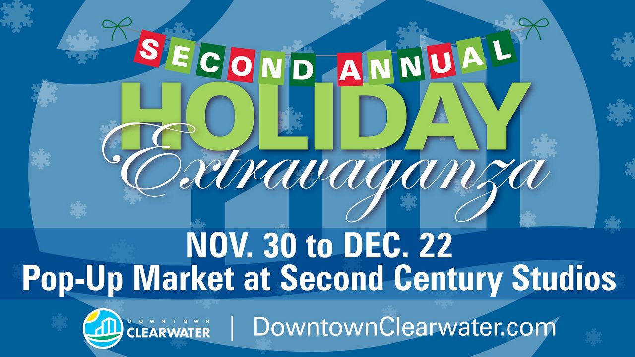 The City of Clearwater is kicking off their second annual Holiday Extravaganza on December 2. (City of Clearwater)