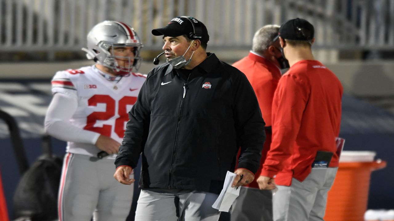 Ohio State coach Ryan Day weighs in on name, image and likeness. Photo/AP