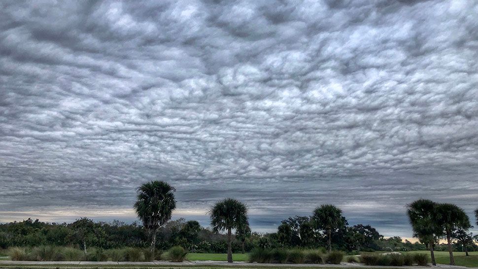 Submitted via the Spectrum News 13 app: Cloudy start to the day in Rockledge, Tuesday, Nov. 27, 2018. (Courtesy of Lau Brown)
