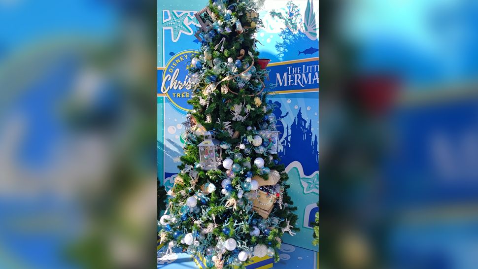 The Little Mermaid Christmas tree