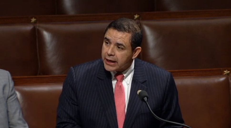 Rep. Henry Cuellar (TX-28) during discussion of H.R. 1567 November 27, 2018 (Courtesy: House of Representatives) 