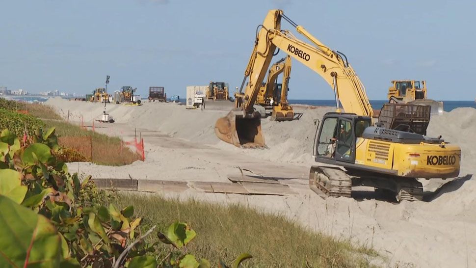 The beach restoration project will start in Port Canaveral, run offshore to Canaveral Shores, then down to Spessard Holland Park. (Spectrum News 13)