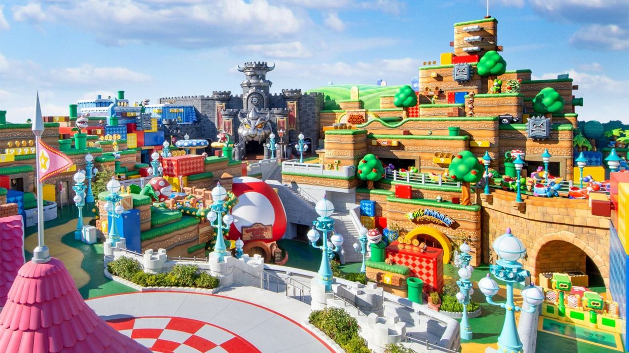 Super Nintendo World is set to open at Universal Studios Japan on February 4, 2021. (Courtesy of Universal Studios Japan)