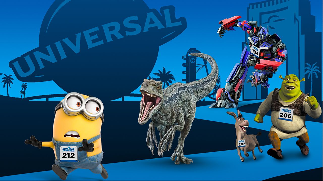 Running Universal's Epic Character Race will take place February 1-2 at Universal Orlando. (Courtesy of Universal)