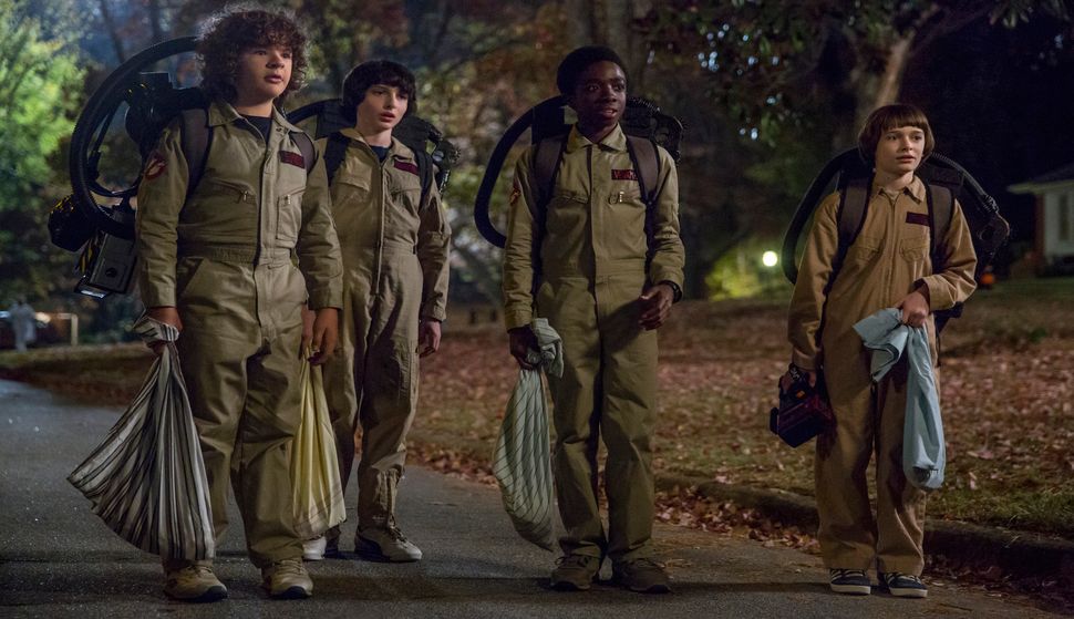 Stranger Things characters as Ghostbusters