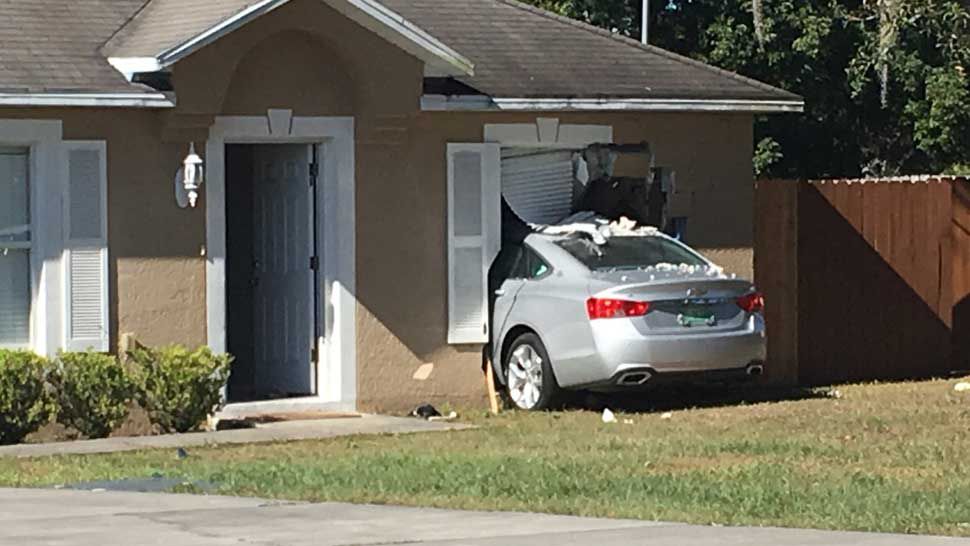 FHP Medical Emergency Led to CarIntoHouse Crash