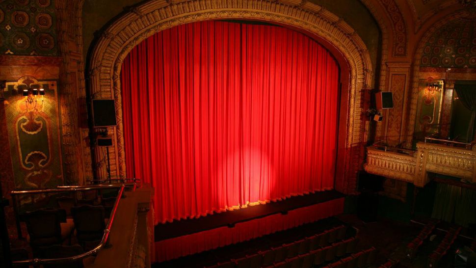A view of the stage inside of the Paramount Theatre (Photo Credit: Paul Bardagjy)