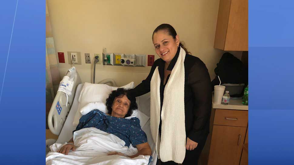 Left to right: Olga Colon and her niece, Marilyn Camacho
