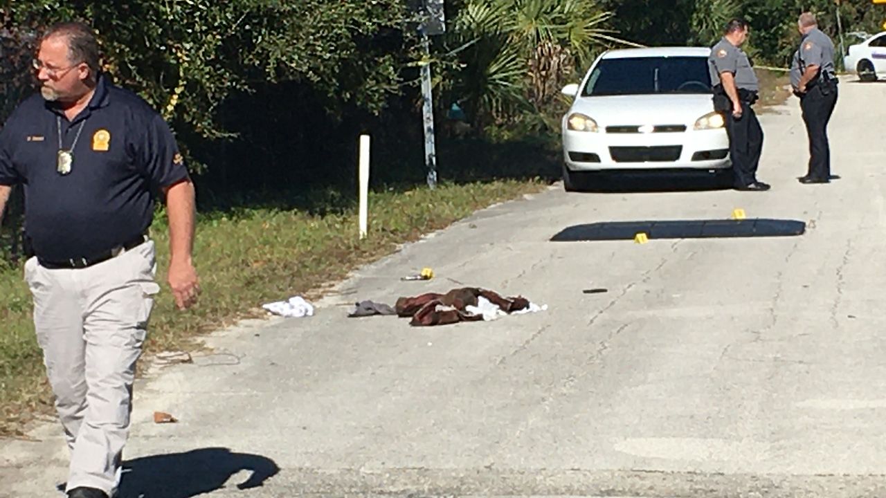 The investigation into the officer-involved shooting is off Mason Avenue near Hollywood Street, according to the Daytona Beach Police Department. (Asher Wildman/Spectrum News 13)