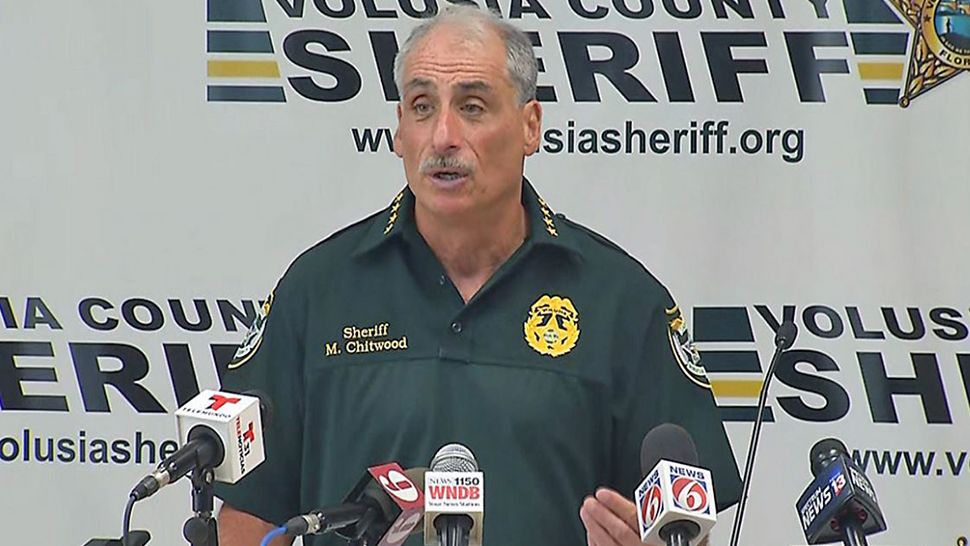 "Volusia County is a sunny place for shady people," Volusia County Sheriff Mike Chitwood tweeted on Tuesday, Dec. 04, 2018. (File photo of Volusia County Sheriff Mike Chitwood)