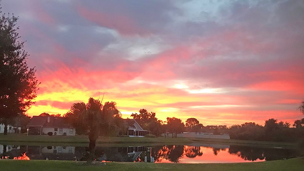 Submitted via the Spectrum News 13 app: New Smyrna Beach saw the last of the sun on Wednesday, December 05, 2018. (Courtesy of Sherry Straus ‏)