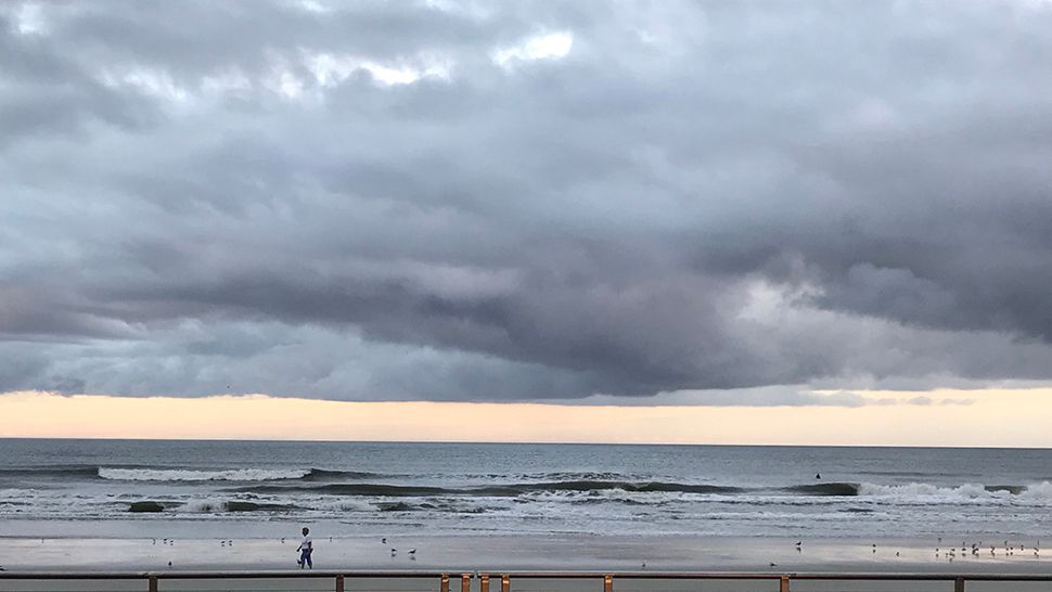 Sent to us with the Spectrum News 13 app: It was the end of the weekend at New Smyrna Beach on Sunday, December 09, 2018. (Courtesy of Michael Richards‏)