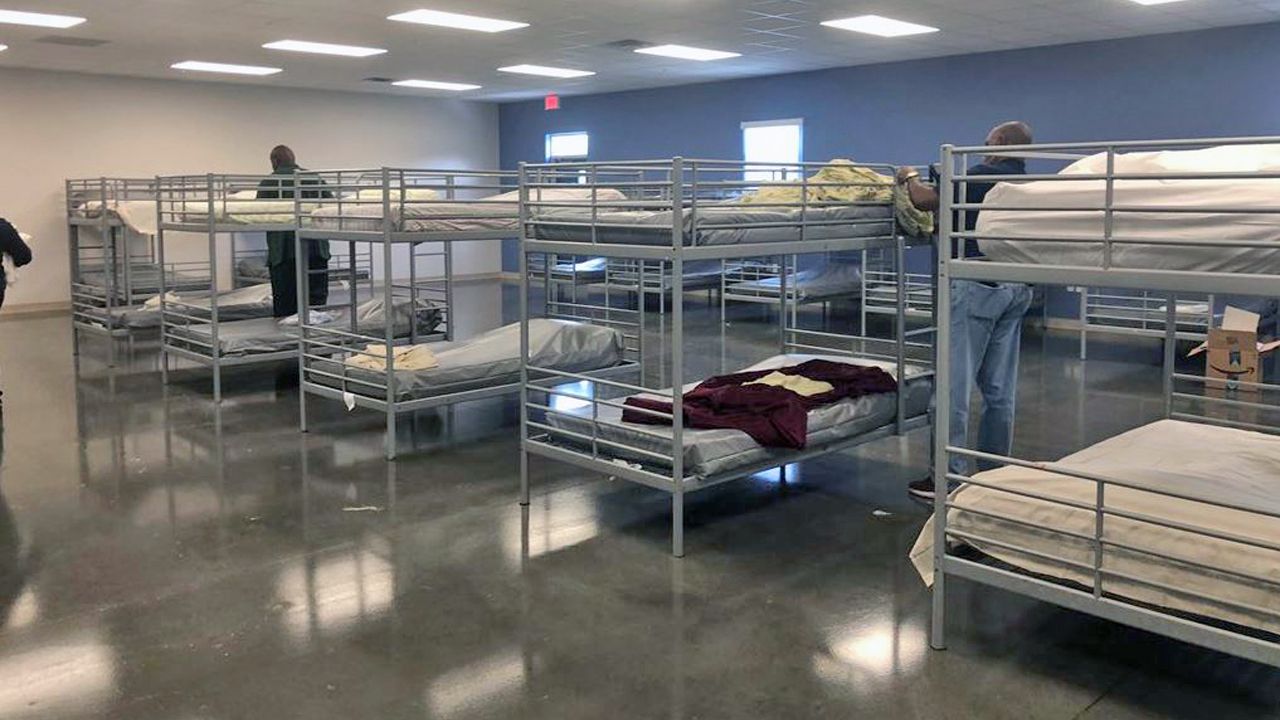 The First Step Homeless Shelter has two dorms that will temporarily house 120 men and women. (Spectrum News 13)