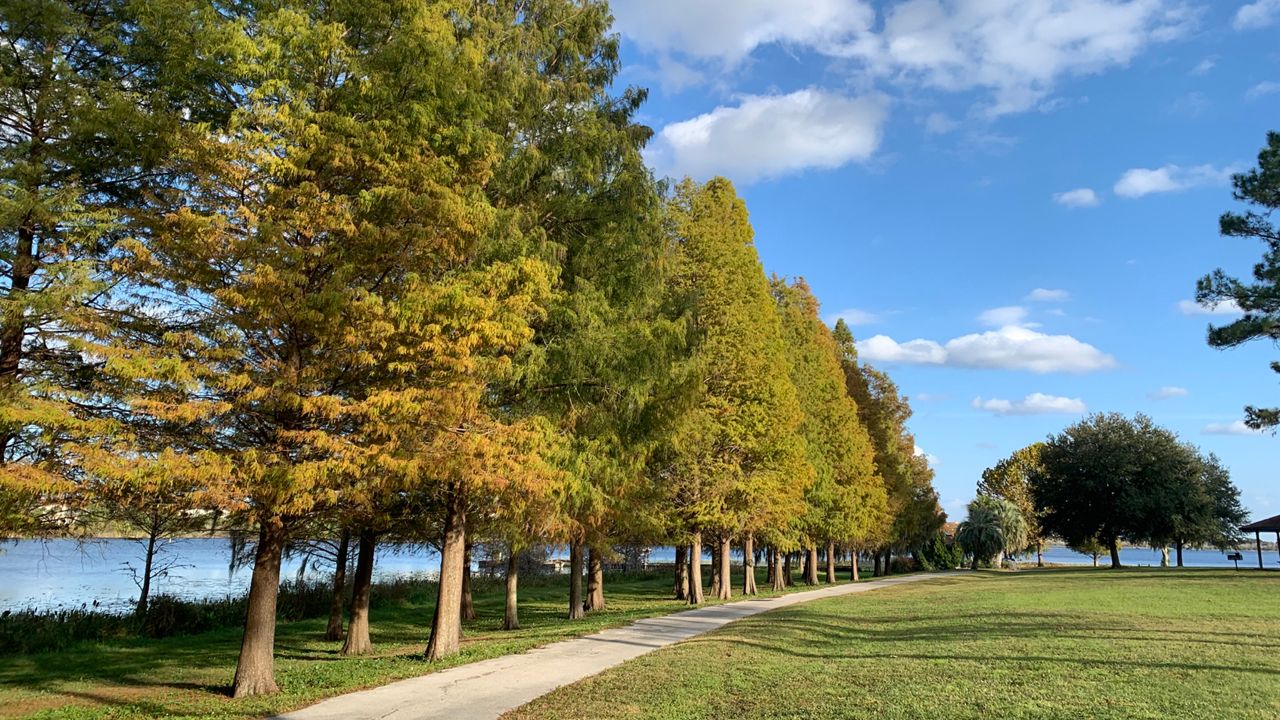 It was a very nice day for a walk at the Bill Frederick Park. (Anthony Leone/Spectrum News 13)