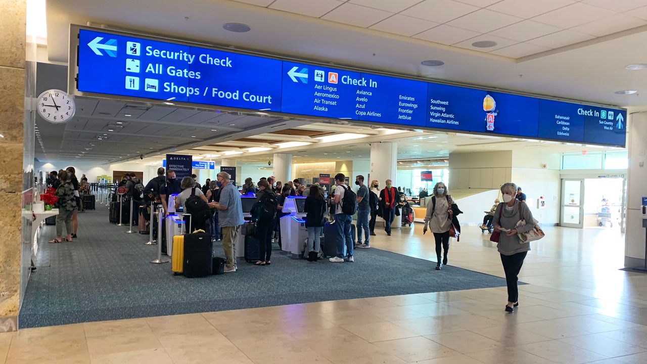 Some cancellations remain at Orlando International Airport