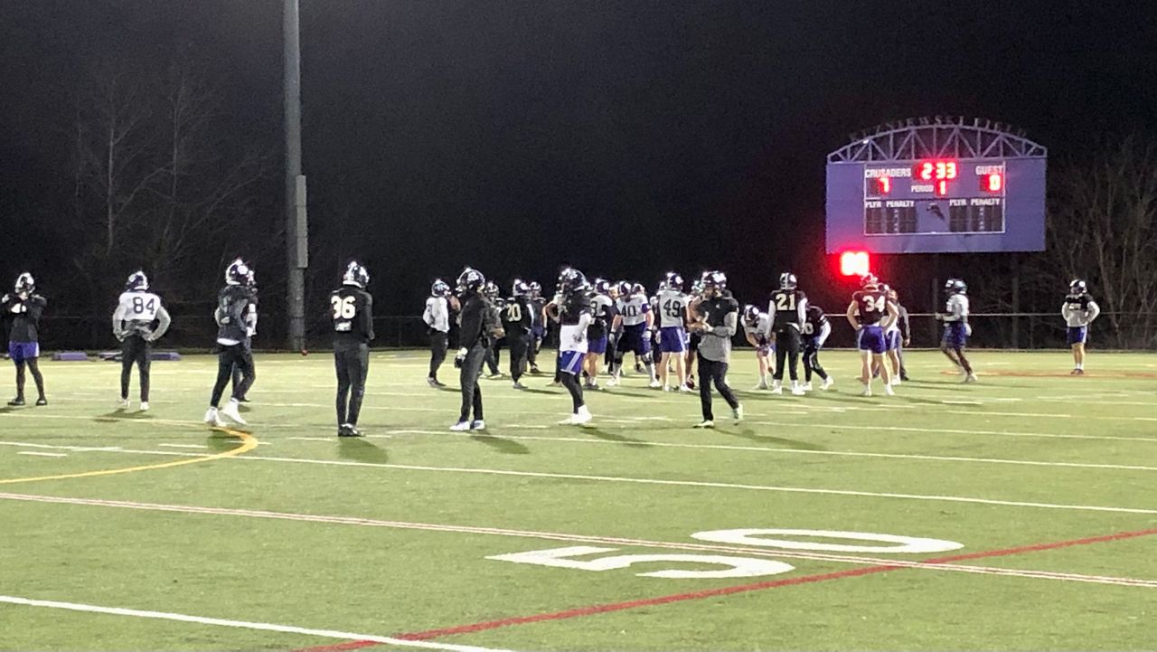 Holy Cross preparing for South Dakota St.