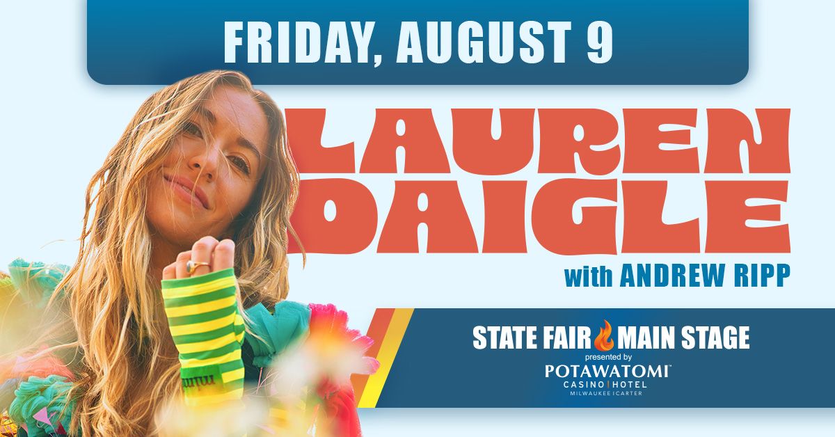 Lauren Daigle makes main stage debut at Wisconsin State Fair