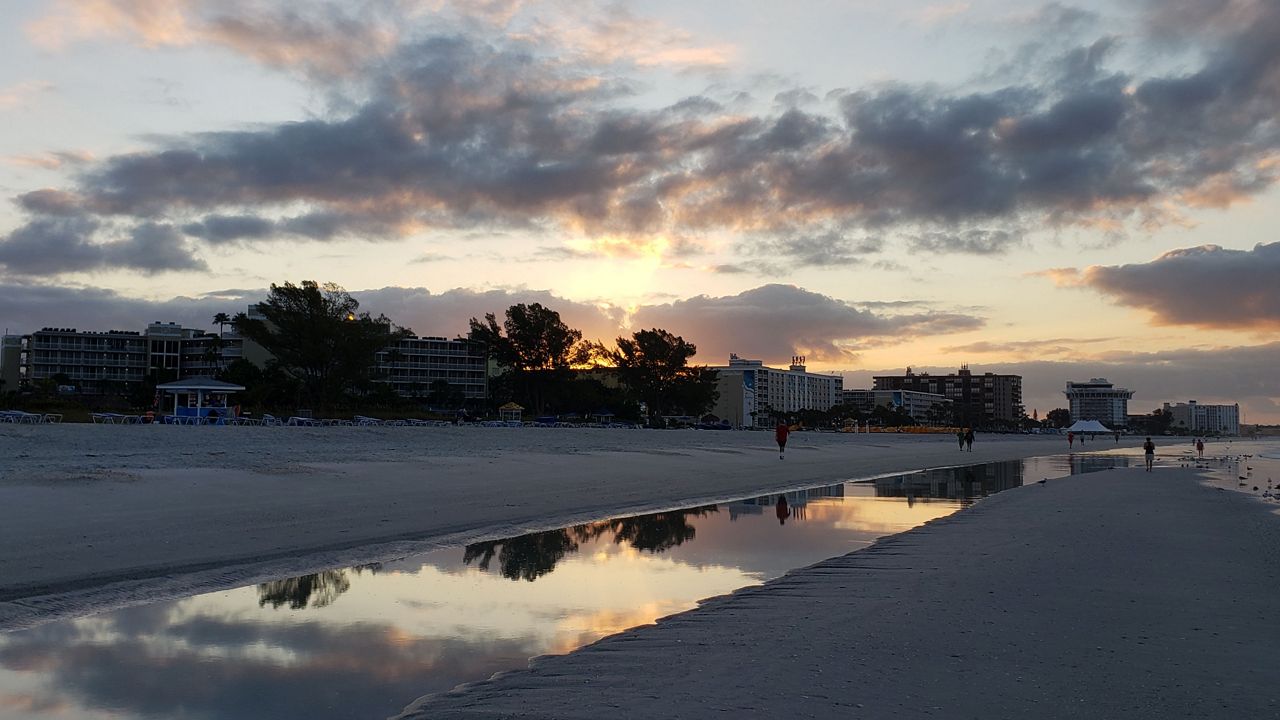 Beautiful photo of St. Pete Beach on December 1, 2019. (Courtesy of viewer Laura via our Spectrum Bay News 9 app)
