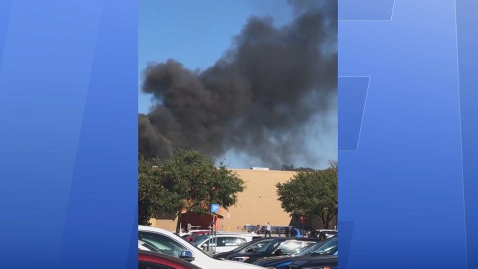 A Walmart in Valrico is back open after a brief evacuation on Saturday. (Karen Culp/viewer)