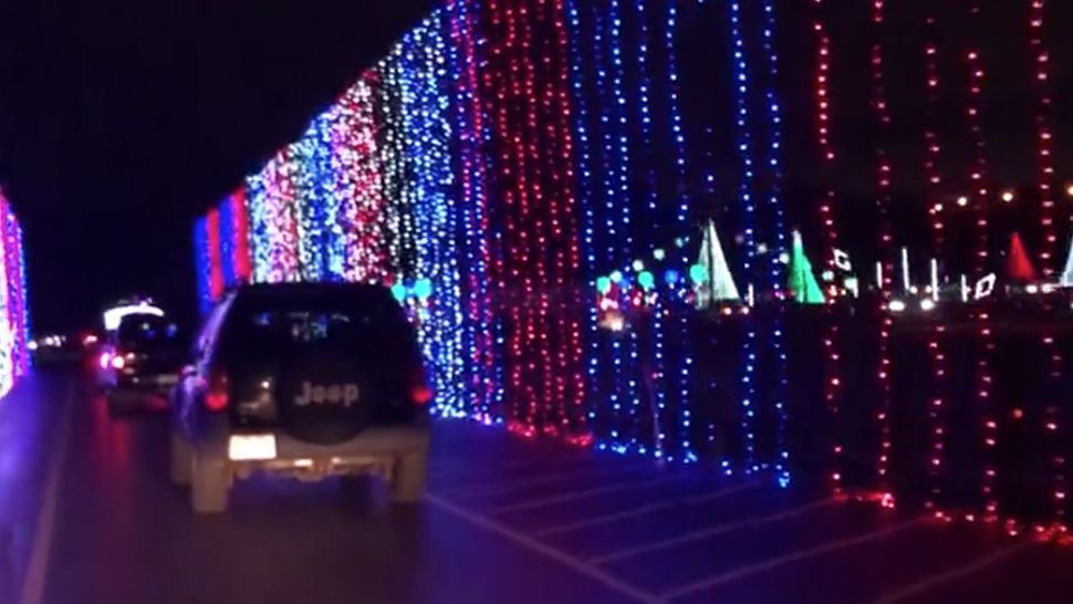 Dancing Lights Shining at Coney Island for a Cause