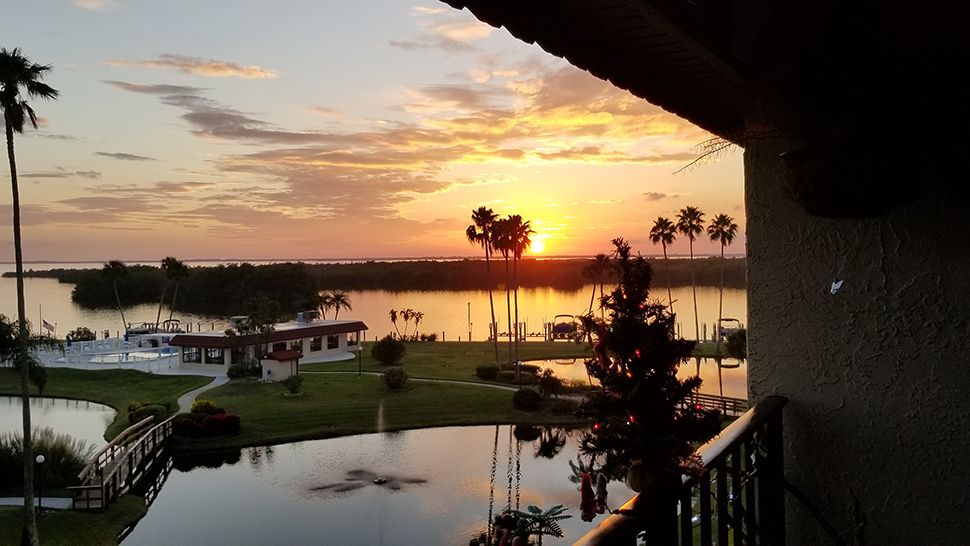 Submitted via the Spectrum News 13 app: Sunset in Cocoa Beach, Sunday, Dec. 2, 2018. (Courtesy of Carl Cioci)