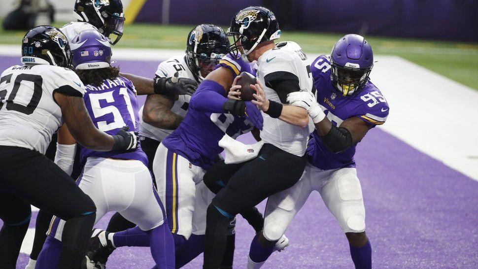 2020 NFL Week 13: Jacksonville Jaguars at Minnesota Vikings