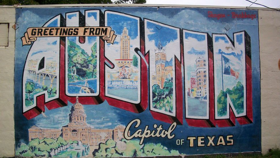 FILE photo of "Greetings from Austin Capitol of Texas" mural. (Pixabay)
