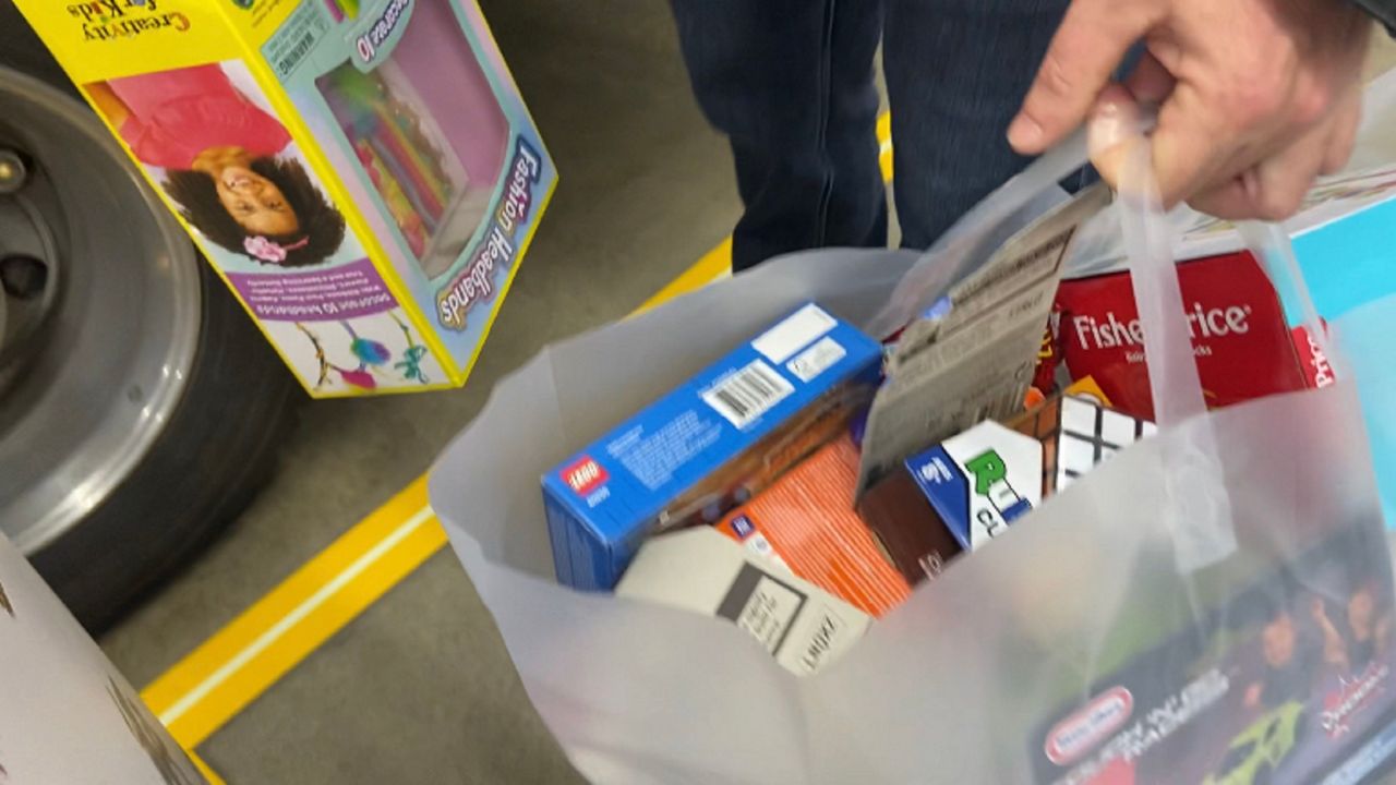 A bag of toys