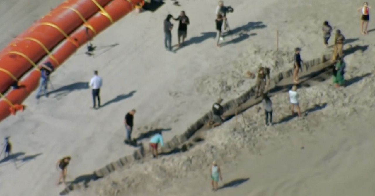 Daytona Shipwreck Debris Archaeologists Excavate