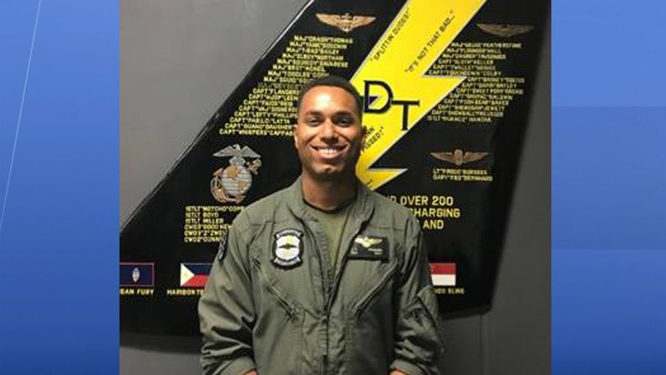 Jahmar F. Resilard, of Miramar, Florida, was pronounced dead after he was found during search and rescue operations off the coast of Kochi, Japan on December 6, military officials said in a Facebook post. (III MEF Marines)