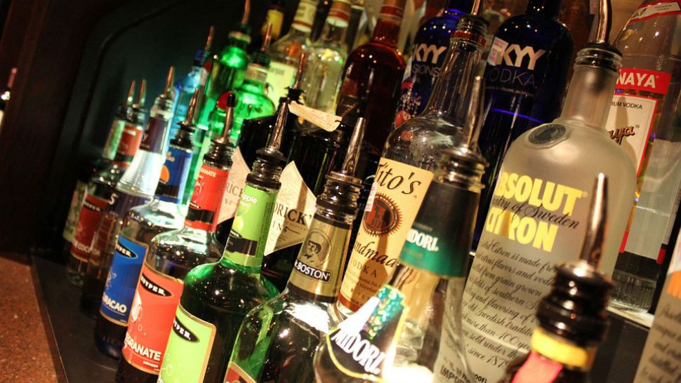 FILE photo of liquor bottles at a bar. (Pixabay)