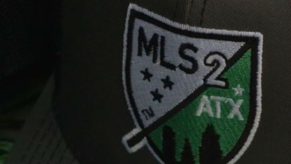 The official "Major League Soccer to Austin" logo appears in this undated image. (Spectrum News/File)