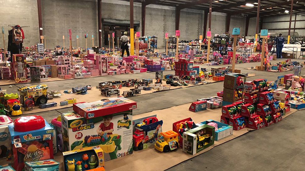 Polk County Toys for Tots is in need of more toys this year. (Stephanie Claytor/Spectrum Bay News 9)